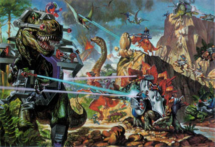 Harness the power...DINO RIDERS!!!