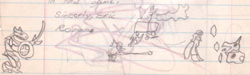 [Skull Knight, Trevor, Grant, Syha, and Alucard blasting a Dragon Skull Cannon!]